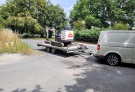 Location outil Remorque porte voiture Plus de 750kg près de Louchats