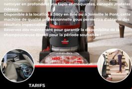 Location outil Shampouineuse  Bissell près de Joinville-le-Pont