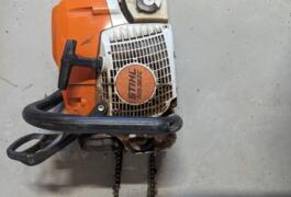 Location outil Tronçonneuse à bois Thermique Stihl près de Valbonne
