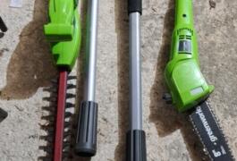 Location outil Taille haie sur perche électrique près de La Mézière