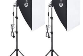 Location outil Kit Éclairage avec 2 Softbox  près de La Tour-du-Pin