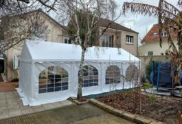 Location outil Tente de reception livré monté et démonté près de Deuil-la-Barre