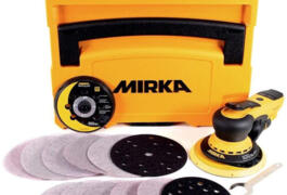 Location outil Ponceuse Mirka DEROS 5650CV 125/150mm 5,0 dans son coffret  près de Chambéry