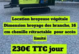 Location outil Broyeur de végetaux Thermique près de Norroy-le-Veneur