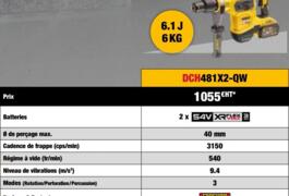 Location outil Perforateur burineur électrique Dewalt près de Saint-Gatien-des-Bois