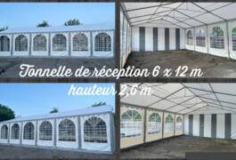 Location outil Tente de reception livré monté et démonté près de Puiseaux