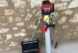 Location outil Laser rotatif  près de Brantôme en Périgord