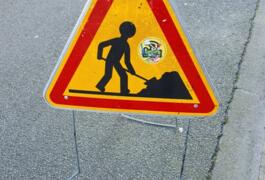 Location outil Panneau travaux  près de Armentières