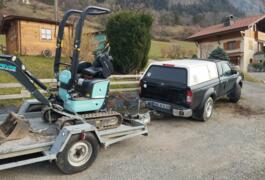 Location outil Remorque porte voiture Plus de 750kg près de Magland
