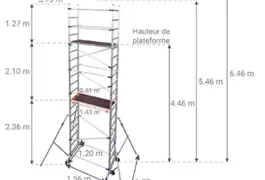 Location outil Échafaudage  près de Les Avenières Veyrins-Thuellin