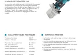 Location outil Affleureuse électrique Makita près de Panissières