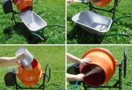 Location outil Bétonièrre électrique mobile 160 litre  près de Courbépine