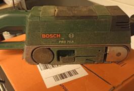 Location outil Ponceuse à bande électrique Bosch près de Genlis