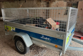 Location outil Remorque Moins de 750kg Lider près de Bragny-sur-Saône