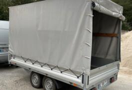 Location outil Remorque double essieux Plus de 750kg Lider près de Limoges