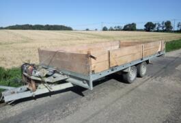 Location outil Remorque double essieux Plus de 750kg près de St trivier de courtes