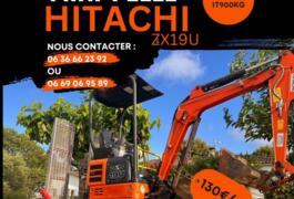 Location outil Mini pelle Avec conducteur près de Val-de-Cognac