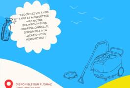 Location outil Shampouineuse  Karcher près de Floirac