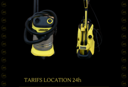 Location outil Nettoyeur haute pression électrique Karcher près de Pusignan