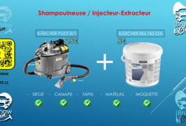 Location outil Shampouineuse  Karcher près de Vernouillet