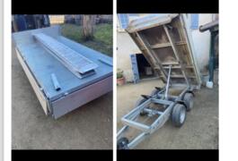 Location outil Remorque double essieux Plus de 750kg près de Chalon-sur-Saône