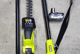 Location outil Taille haie sur perche électrique Ryobi près de Cordemais