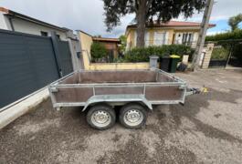 Location outil Remorque benne Moins de 750kg Lider près de St priest