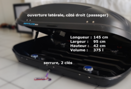 Location outil Coffre de toit Coffre d&#039;attelage près de Eysines