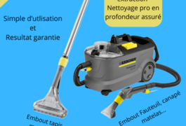 Location outil Shampouineuse  Karcher près de Limoges