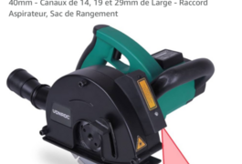 Location outil Rainureuse avec aspirateur  près de Quiévrechain