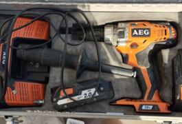 Location outil Perceuse à percussion Sans-fil Aeg près de Saint-Laurent-du-Var