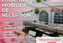 Location outil Tente de reception  près de Le Havre