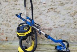 Location outil Ponceuse girafe télescopique avec aspirateur  Karcher près de Bon-Encontre