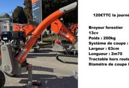 Location outil Broyeur de végetaux Thermique près de Boulay-Moselle