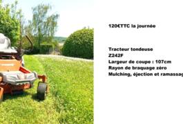 Location outil Tracteur tondeuse Thermique Husqvarna près de Boulay-Moselle