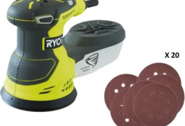 Location outil Ponceuse excentrique électrique Ryobi près de Strasbourg