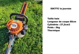 Location outil Taille haie Thermique Stihl près de Boulay-Moselle
