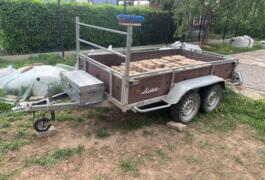 Location outil Remorque double essieux Moins de 750kg Lider près de Hirtzfelden