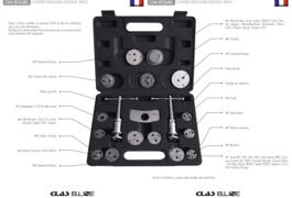 Location outil Coffret de repousse piston d&#039;étrier de frein  Clas près de Mouzeil