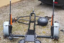 Location outil Remorque porte moto Moins de 750kg près de Saint-Cergues