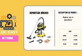 Location outil Aspirateur eau poussière électrique Karcher près de Tourcoing