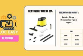 Location outil Nettoyeur vapeur électrique Karcher près de Tourcoing