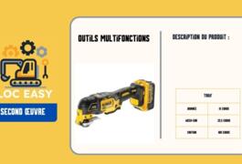 Location outil Outil multifonction électrique Dewalt près de Tourcoing