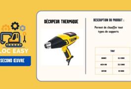 Location outil Décapeur thermique électrique près de Tourcoing