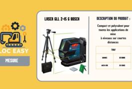 Location outil Niveau laser  Bosch près de Tourcoing