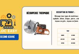 Location outil Découpeuse à disque Thermique près de Tourcoing