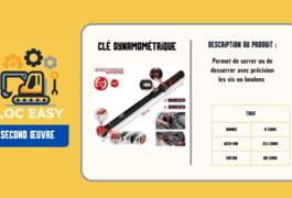 Location outil Clé dynamométrique Coffret près de Tourcoing