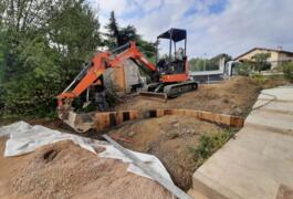 Location outil Mini pelle Avec conducteur près de Non renseignée