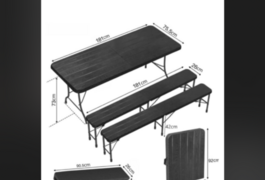 Location outil Tables et bancs pliants  près de Chaumes-en-Retz