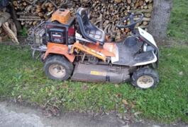 Location outil Tracteur tondeuse débroussailleuse  Briggs &amp; stratton près de Magrin